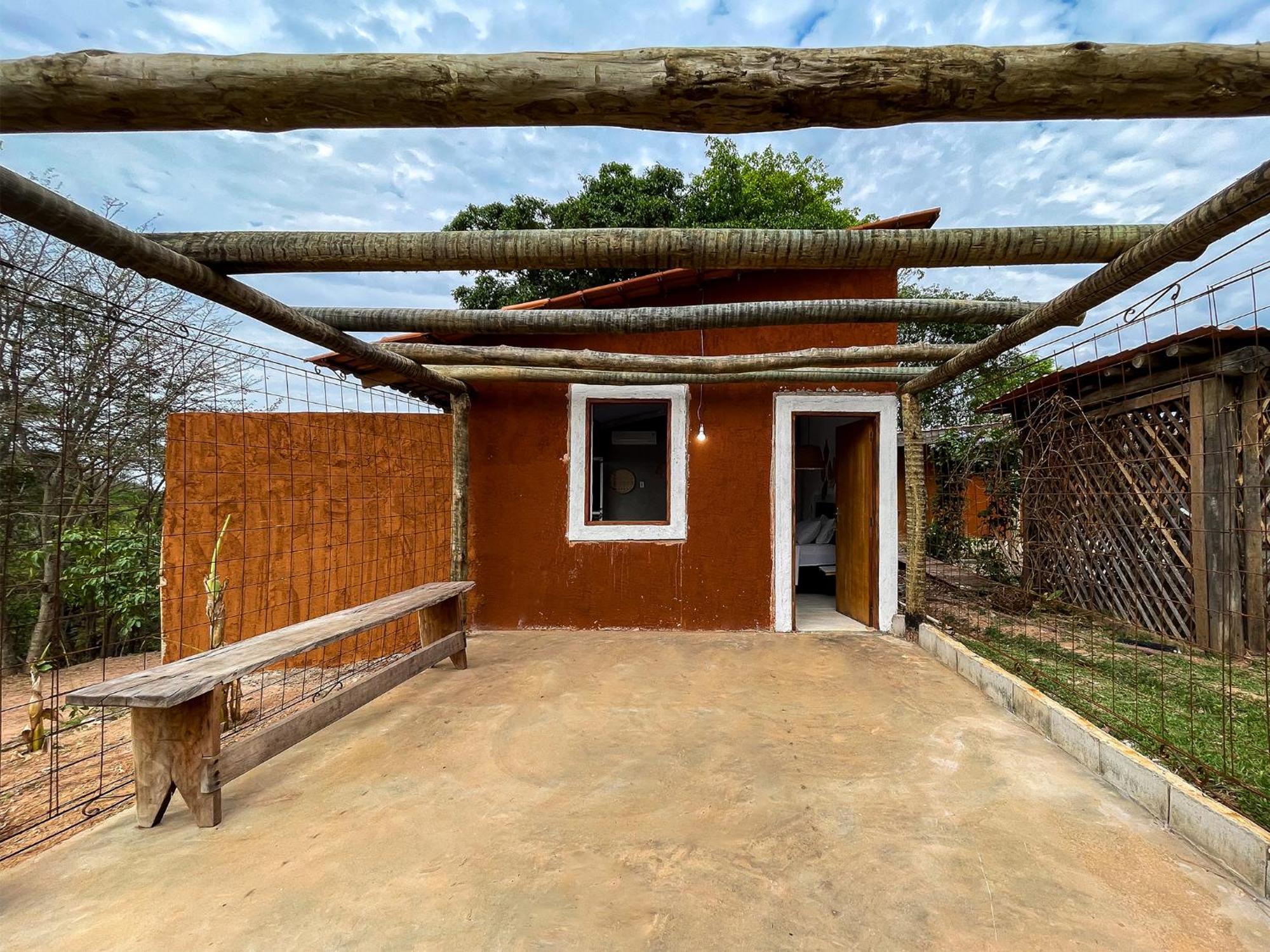 Ranchos 30 Hotel Fazenda Hidrolandia  Eksteriør bilde