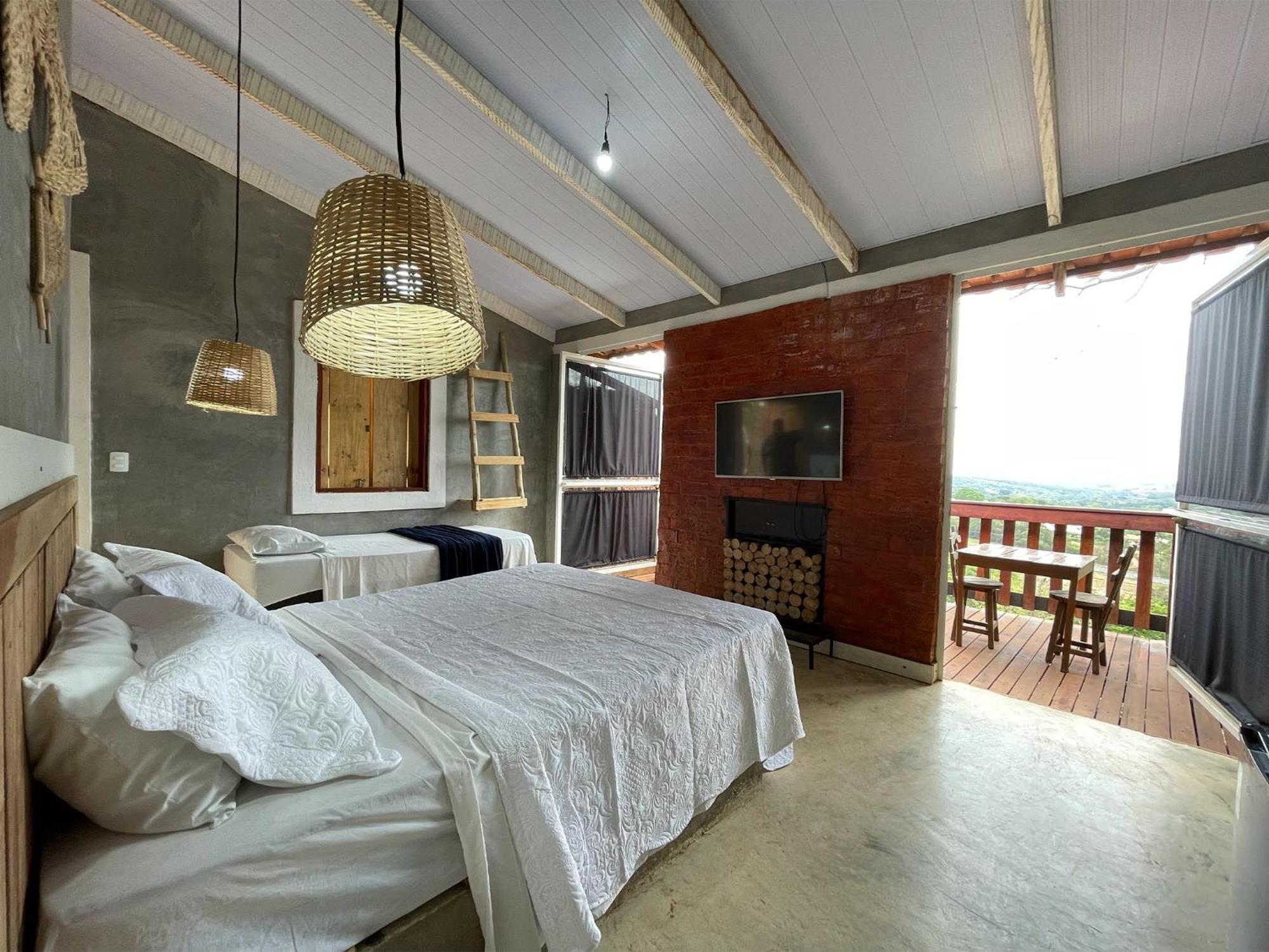Ranchos 30 Hotel Fazenda Hidrolandia  Eksteriør bilde