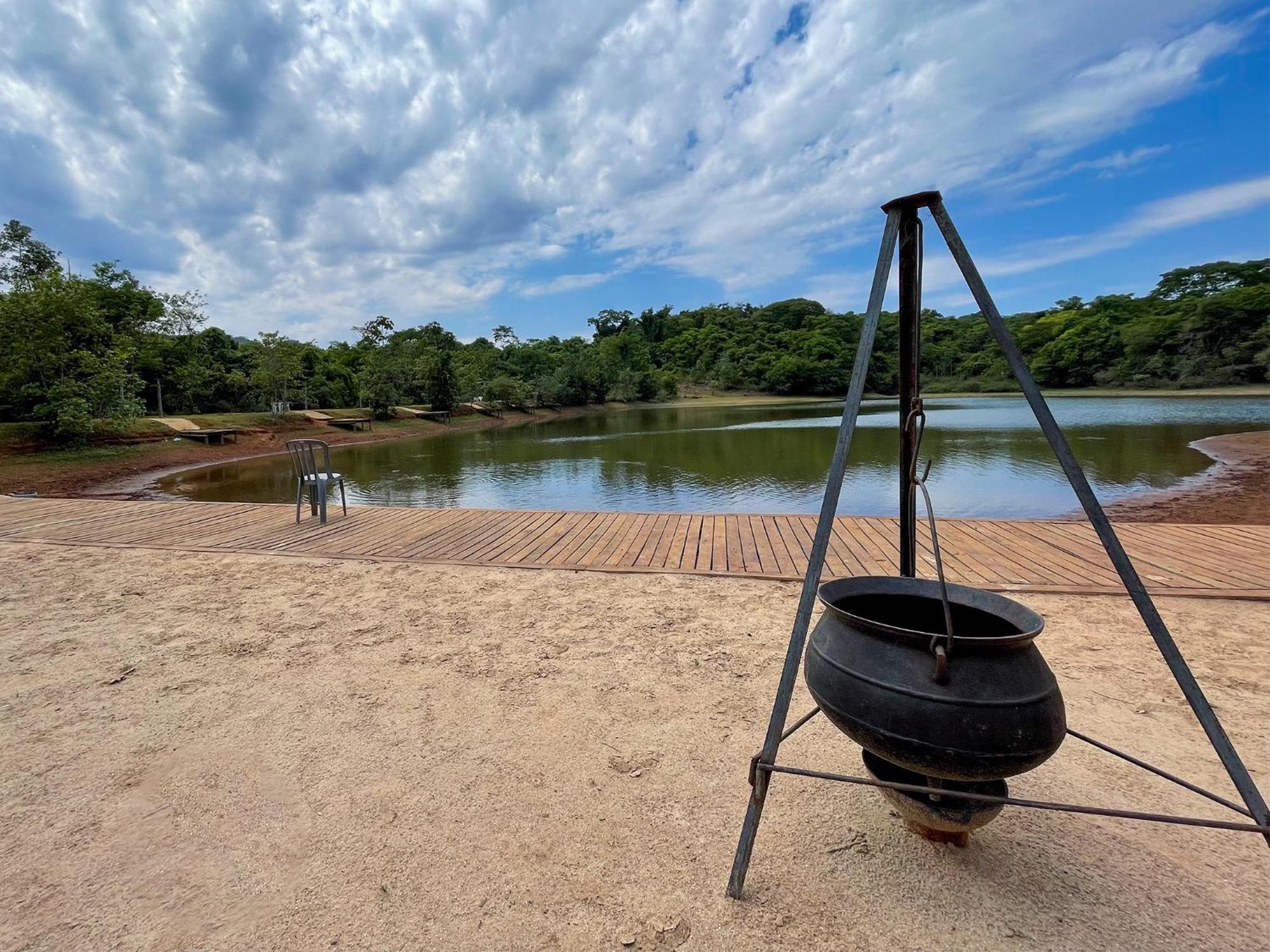 Ranchos 30 Hotel Fazenda Hidrolandia  Eksteriør bilde