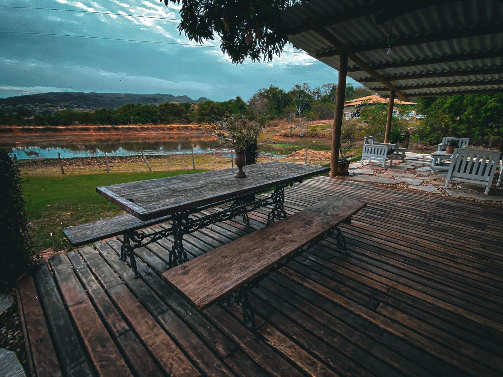 Ranchos 30 Hotel Fazenda Hidrolandia  Eksteriør bilde